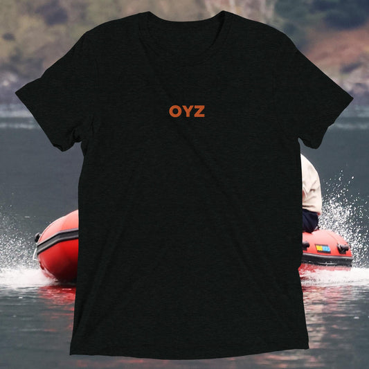 BLACK/ORANGE OYZ T-SHIRT